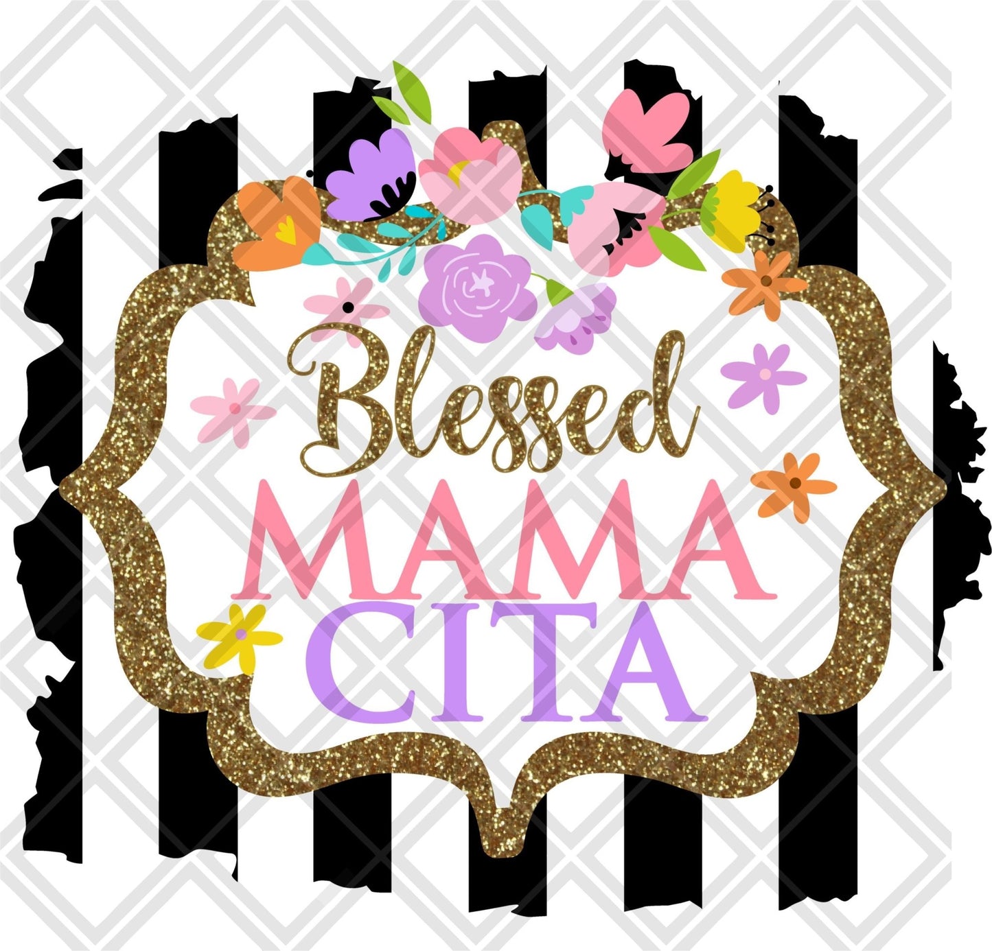 Blessed Mama Cita DTF TRANSFERPRINT TO ORDER - Do it yourself Transfers