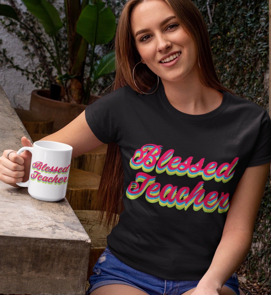 Blessed teacher school DTF TRANSFERPRINT TO ORDER - Do it yourself Transfers