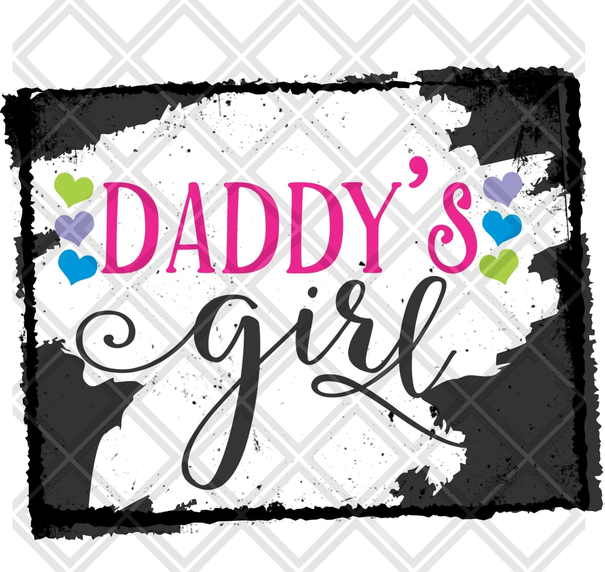 Daddy's Girl DTF TRANSFERPRINT TO ORDER - Do it yourself Transfers