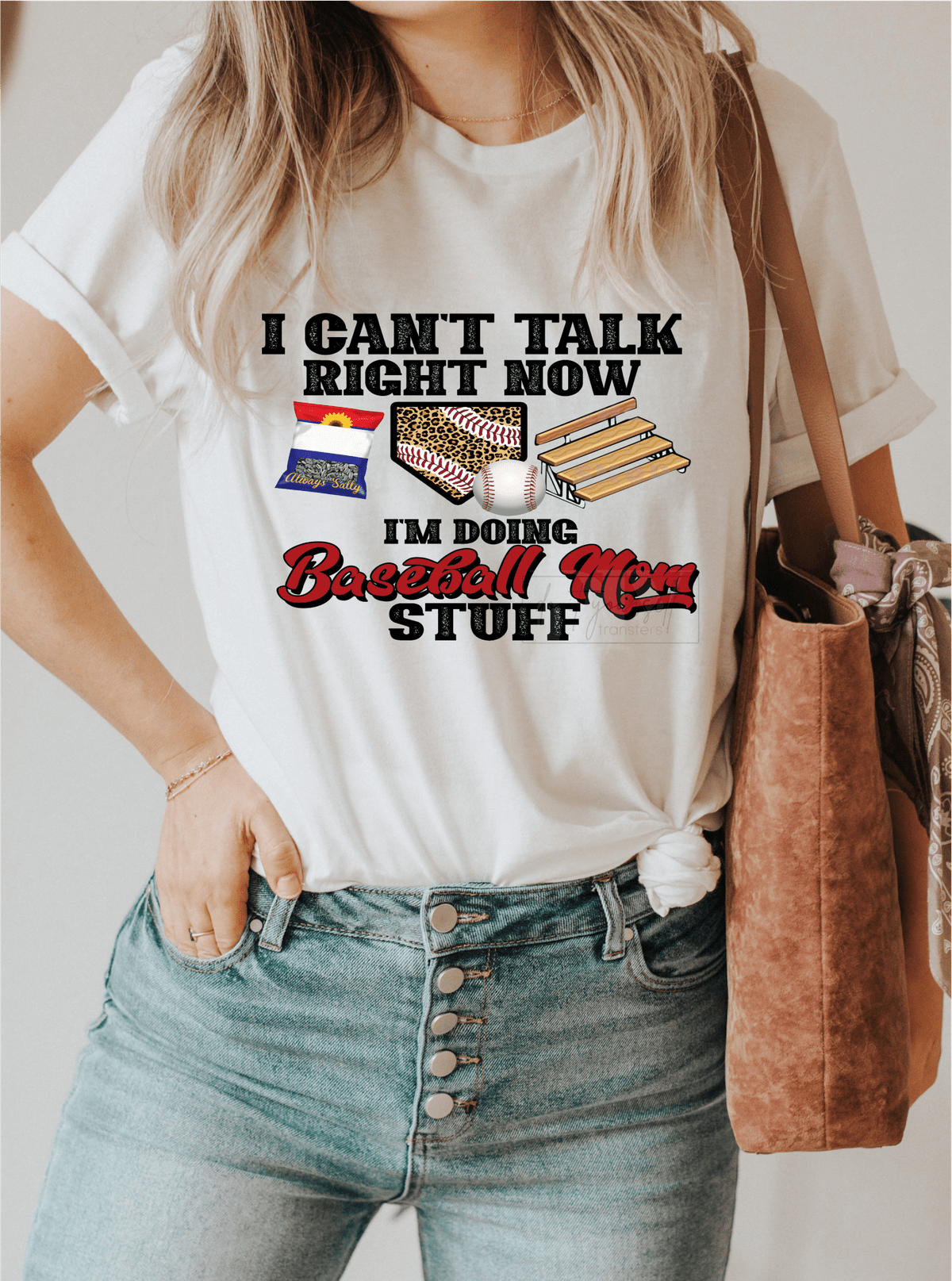 I can't talk right now I'm doing Baseball mom stuff seeds home plate size ADULT DTF TRANSFERPRINT TO ORDER - Do it yourself Transfers