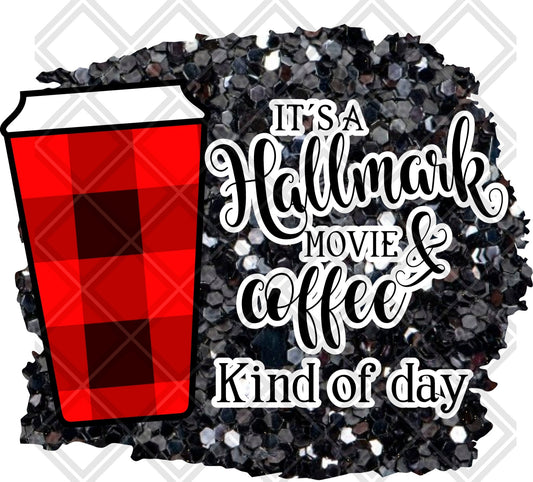 ITS A HALLMARK FRAME SEQUIN FRAME GREY png Digital Download Instand Download - Do it yourself Transfers