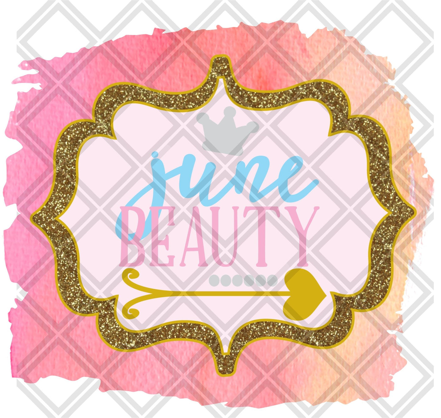 JUNE BEAUTY MONTH png Digital Download Instand Download - Do it yourself Transfers