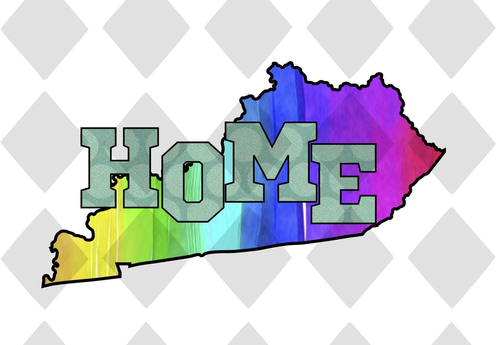 Kentucky State Home DTF TRANSFERPRINT TO ORDER - Do it yourself Transfers