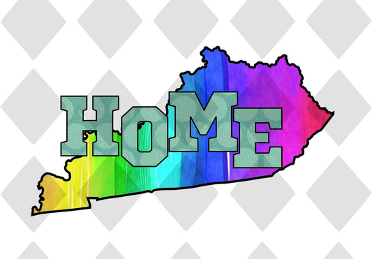 Kentucky STATE HOME png Digital Download Instand Download - Do it yourself Transfers