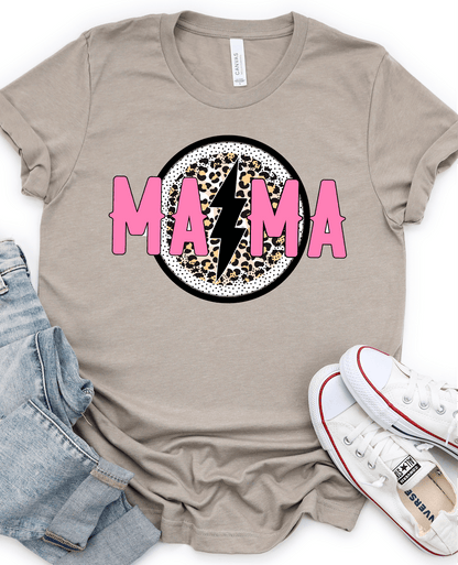 Mama leopard adult size DTF TRANSFERPRINT TO ORDER - Do it yourself Transfers