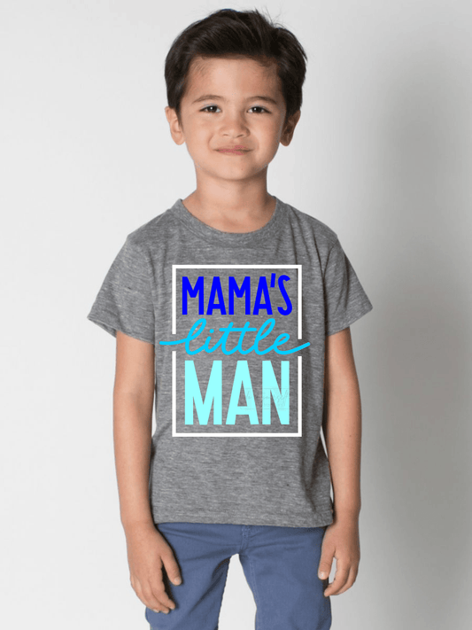 Mama's little man size KIDS DTF TRANSFERPRINT TO ORDER - Do it yourself Transfers