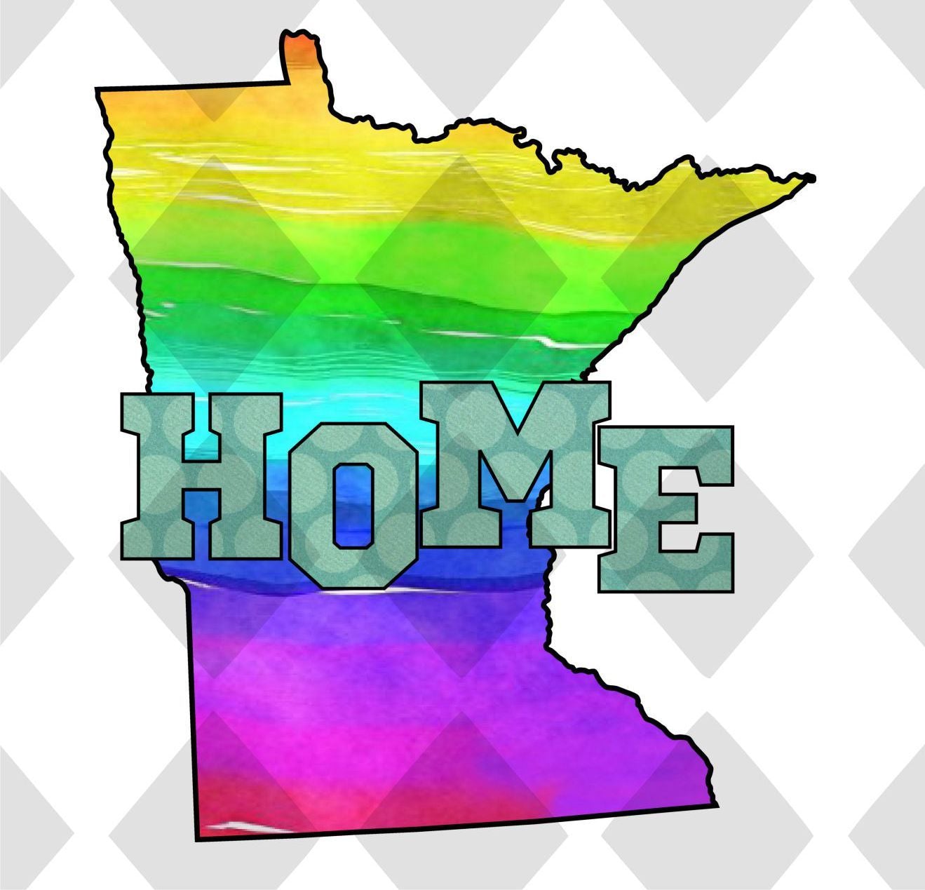 Minnesota State Home DTF TRANSFERPRINT TO ORDER - Do it yourself Transfers