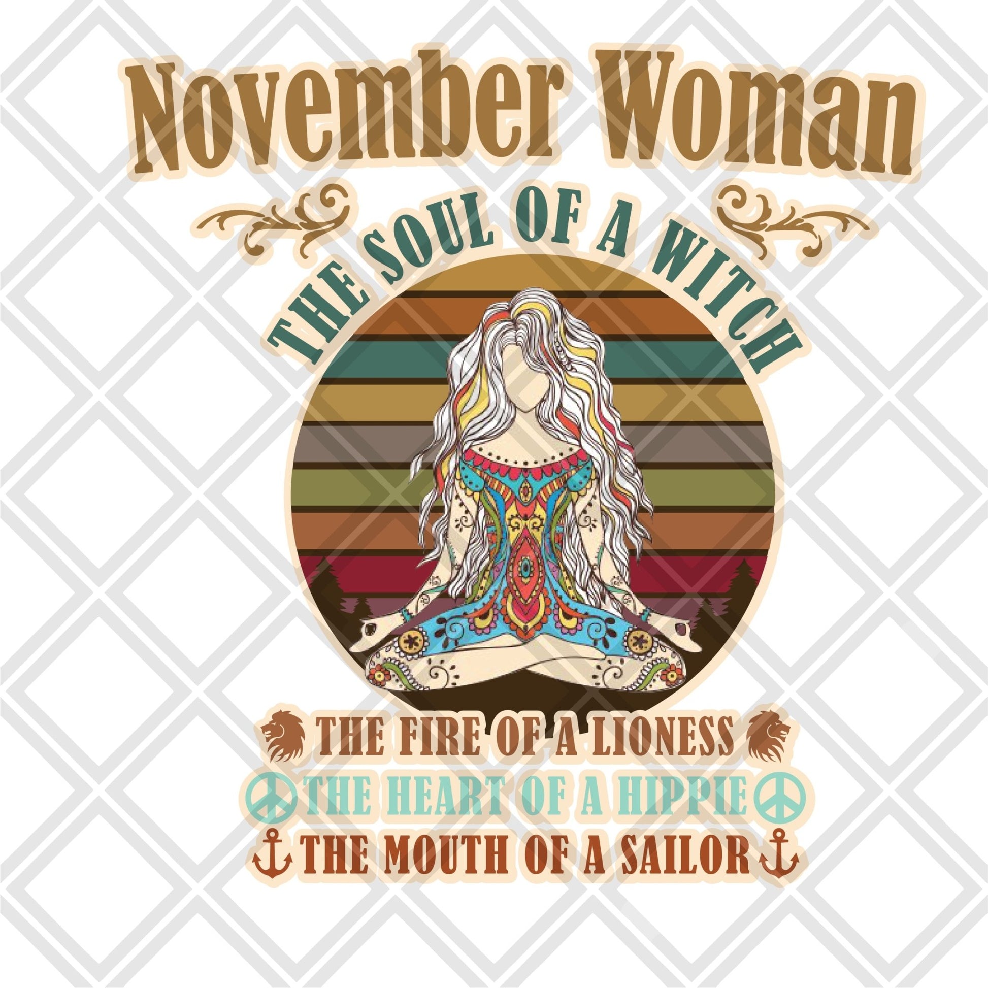 November Soul Digital Download Instand Download - Do it yourself Transfers