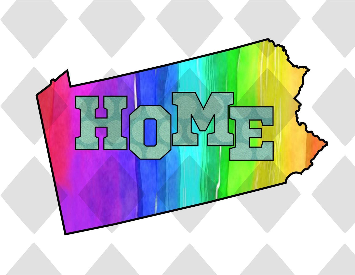 Pennsylvania State Home DTF TRANSFERPRINT TO ORDER - Do it yourself Transfers