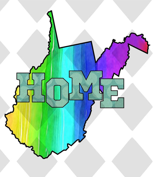 West Virginia State Home DTF TRANSFERPRINT TO ORDER - Do it yourself Transfers